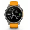 Garmin fenix 8 3,56 cm (1,4) AMOLED 47 mm Skaitmeninis 454 x 454 pikseliai Liečiamas ekranas Grafitas Wi-Fi GPS (palydovas)