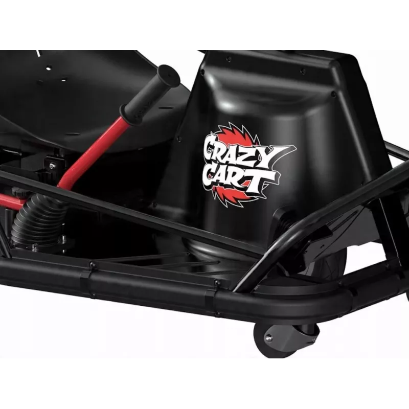 Elektrinis dreifavimo vežimėlis Razor CRAZY CART XL Pro 25173808 su 360° vairavimu