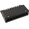 VALUE Keystone-Module Carrier, 8-Port, juoda (26.99.0331)