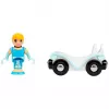 Ravensburger BRIO Disney Princess Cinderella & Wagon skalės modelio dalis / priedas, mėlyna / balta, amžius 3+