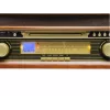 DENVER MCR-50 MK3 stiprintuvas, kasetinis CD/MP3 grotuvas, skaitmeninis grotuvas, patefonas, radijas, skaitmeninis įrašymas, 5W