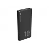 Nešiojamasis įkroviklis Silicon Power QP15 10000 mAh, LiPo, 2x USB-A + 2x USB-C, Micro-USB įvestis, juodas