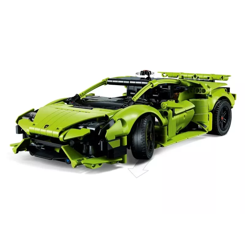 LEGO Technic Lamborghini Huracán Tecnica konstrukcinis modelio rinkinys, mastelis 1:10, 806 dalys, amžius 9+