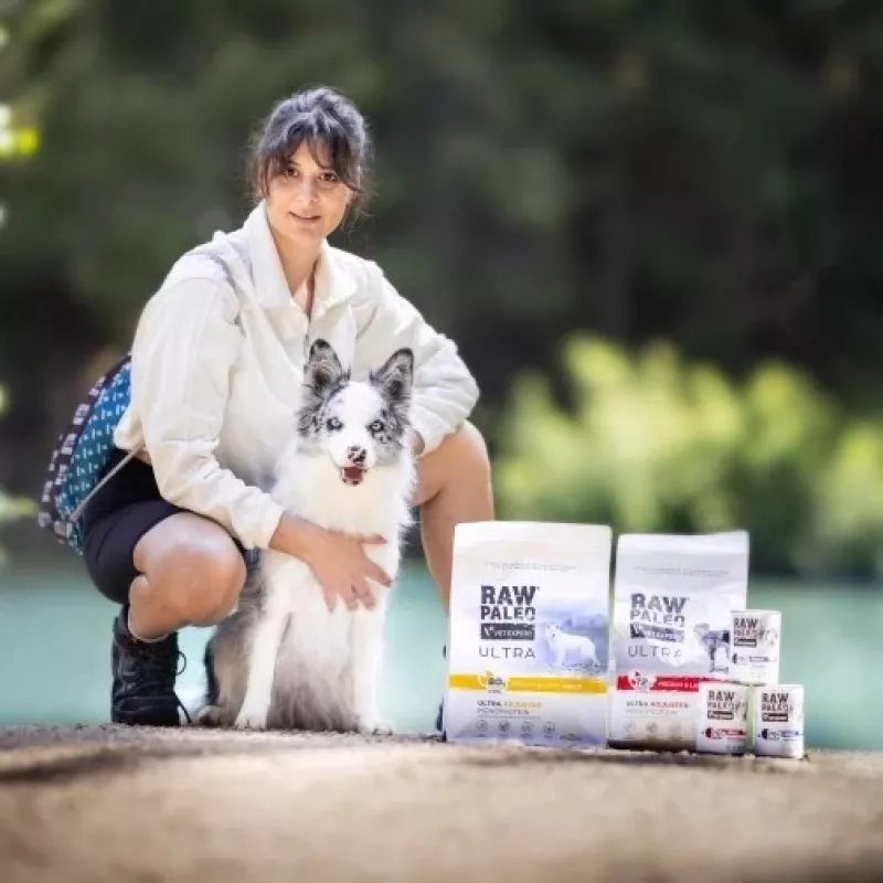 RAW PALEO Puppy Monoprotein Jautiena – šlapias maistas šuniukams – 400 g