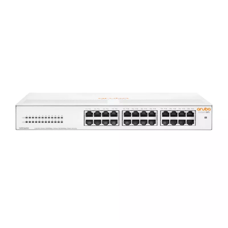 HPE Aruba Networking Aruba Instant On 1430 24G Nevaldomas L2 Gigabit Ethernet (10/100/1000) 1U Baltas