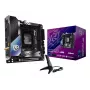 Pagrindinė plokštė ASRock Phantom Gaming Z890I Nova WiFi — Intel Z890, LGA 1851, Mini ITX, DDR5, 2x M.2, Wi‑Fi 6E/7, 5Gb LAN, Thunderbolt