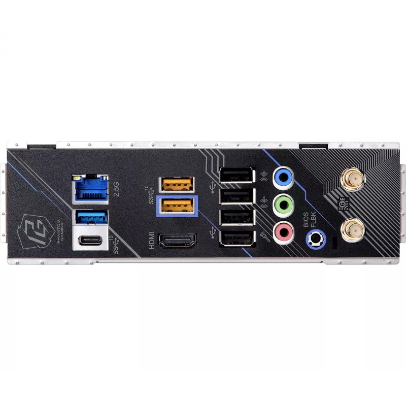 Mini-ITX pagrindinė plokštė ASRock B650I Lightning WiFi — AMD B650, Socket AM5, DDR5, 2 DIMM (iki 96 GB), Wi‑Fi 6E, 2.5Gb LAN
