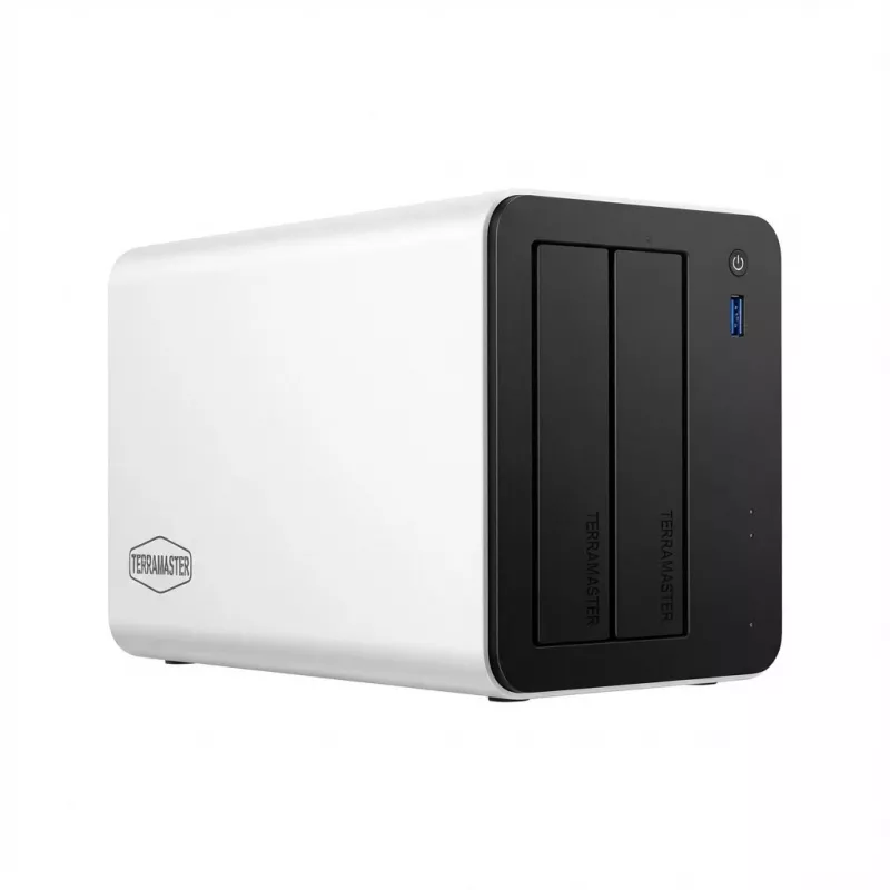 2-bay NAS TERRAMASTER F2-425 PLUS, 8GB DDR5 RAM, be diskų (nėra standžiųjų diskų)
