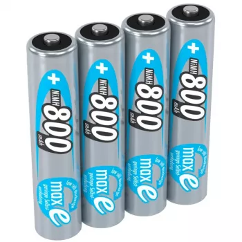 1x4 Ansmann maxE NiMH įkraunamos baterijos Micro AAA 800 mAh 5035042