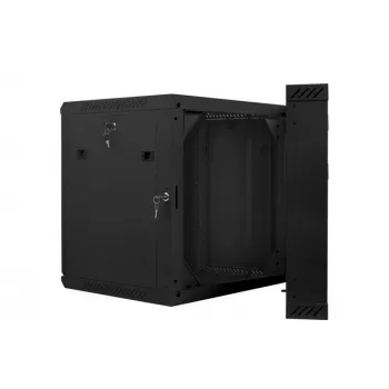 19 colių 12U pakabinama stovo spinta LANBERG 600x600 mm juoda