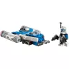 LEGO Star Wars kapitono Rekso Y-Wing mikrokovotojas – kolekcinis žaislas iš „Kloneų karų“ su minifigūrėle, skirtas 6+ metų berniukams
