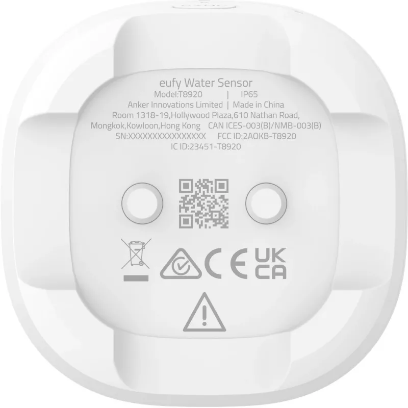 Eufy T89203D1 išmaniojo namų aplinkos jutiklis belaidis drėgmės