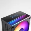 Aušintuvas TACENS Mars Gaming MCPU-LCD, 120 mm ventiliatorius, TDP 300 W, palaiko LGA1700/1200/115x/1366 ir AM4/AM5, juodas