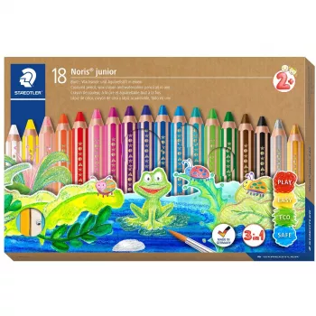 Akvareliniai pieštukai Staedtler Noris junior 140 Daugiaspalviai 18 vnt.
