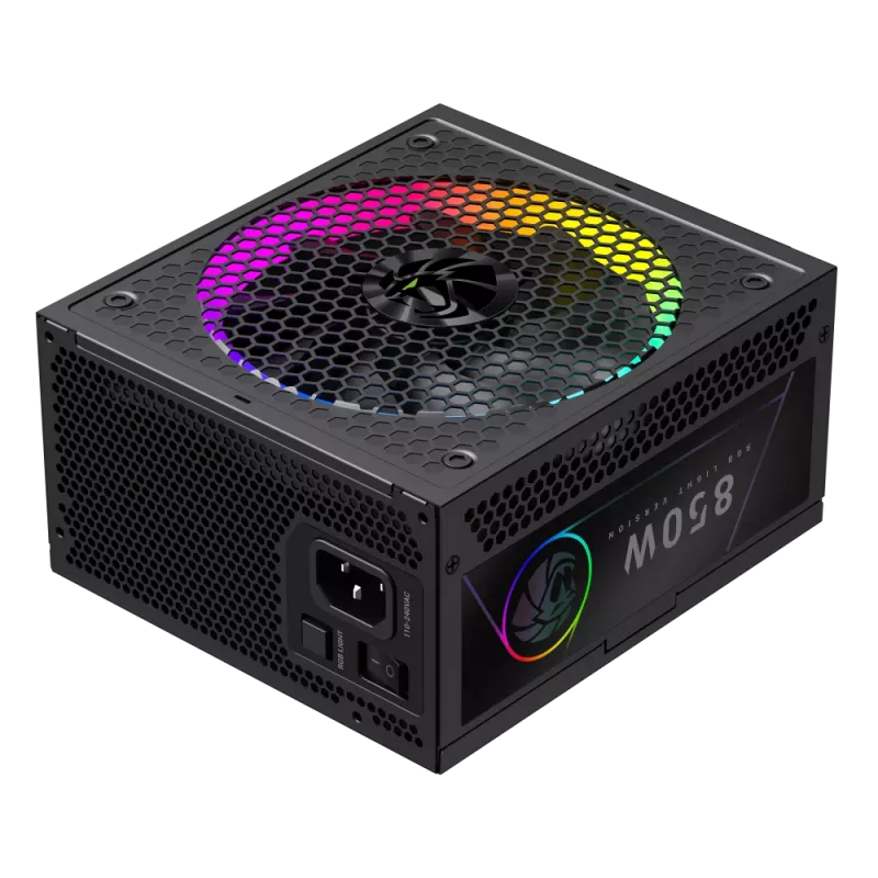 Gamemax maitinimo blokas, 80 PLUS, Gold | RGB 850G | 850 W