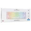 Laidinė mechaninė klaviatūra White Shark Shinobi-2 (GK-004221) — mėlyni jungikliai, balta, JAV išdėstymas