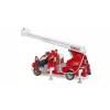 Gaisrinis automobilis BRUDER 02673 raudonas baltas ABS sintetika 4 metai