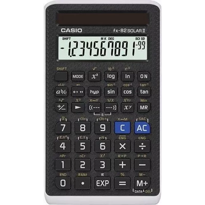 CASIO Schulrechner FX-82SOLARII-W-ET4 (FX82SOLARIIWET4)