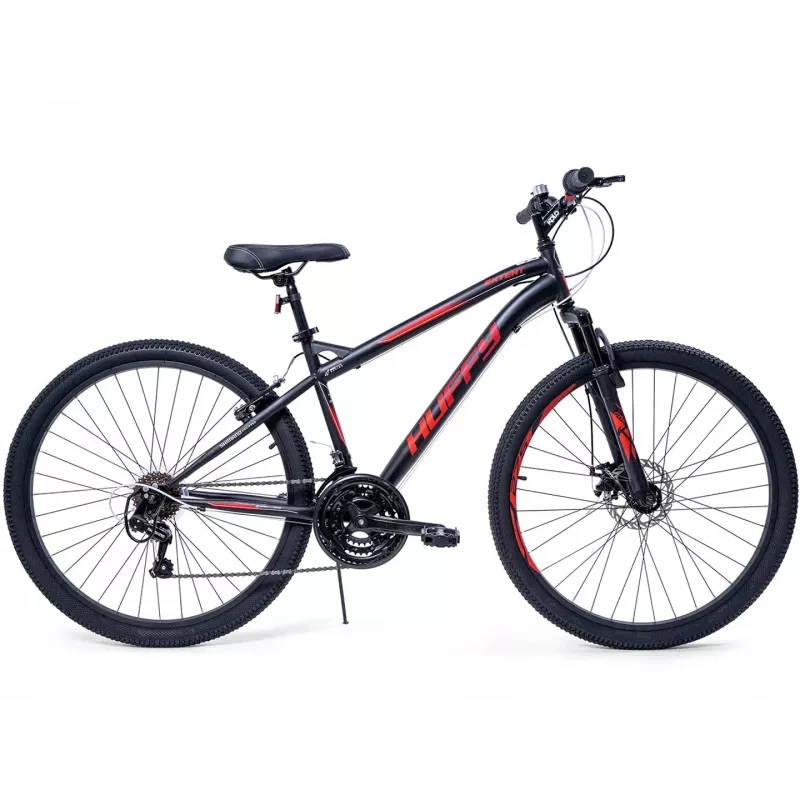 Kalnų dviratis HUFFY EXTENT 27,5 col. juodas — 27,5 col. ratai, hardtail rėmas