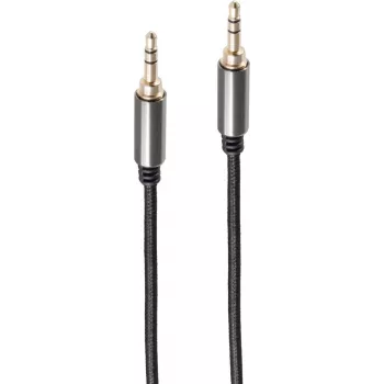 Garso kabelis 3,5 mm ShiverPeaks BS20-30025 1 m, juodas