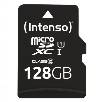 Atminties kortelė Intenso 128GB MicroSD UHS-I Class 10 3424491
