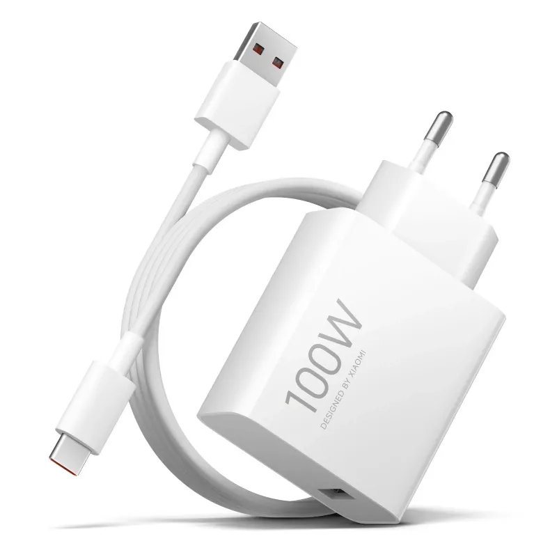 Sieninio įkroviklio rinkinys „Xiaomi 100W Charging Combo“ (Type-A) EU – didelės galios USB Type-A adapteris