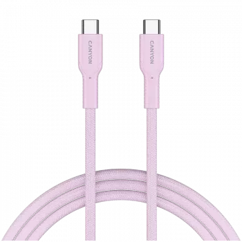 CANYON laidas OnWire 60CL C-C 60W COLOR Pintas 1m Rožinis