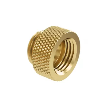 Barrow G1/4 colio tiesus prailginimo jungtis MF 7,5 mm — auksinė (TNYZ-G7.5 go)