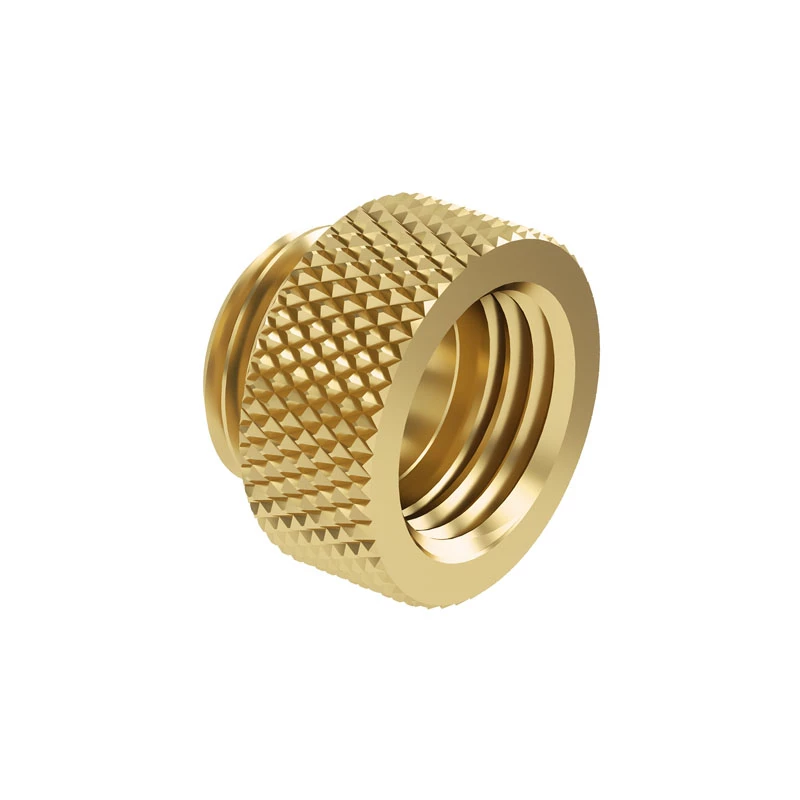Barrow G1/4 colio tiesus prailginimo jungtis MF 7,5 mm — auksinė (TNYZ-G7.5 go)