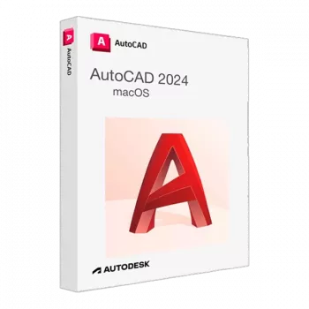 Autodesk AUTOCAD 2024, skirtas MAC (pilna versija - EDU) 1 įrenginiui / 1 metams