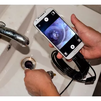 USB endoskopas MEDIA-TECH ENDOSCOPE 66° CMOS, 640x480 30fps, IP67, 6 LED, magnetas ir kablys