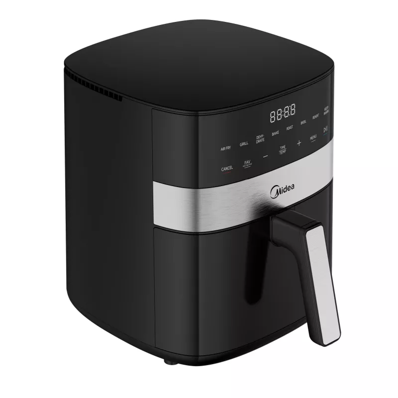 Midea oro gruzdintuvė | MF-CN65E | Galia 1700 W | Talpa 6,5 L | Juoda