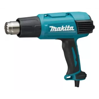 Makita HG6031VK karšto oro pistoletas 500 l/min 600 °C 1800 W Juoda, Mėlyna