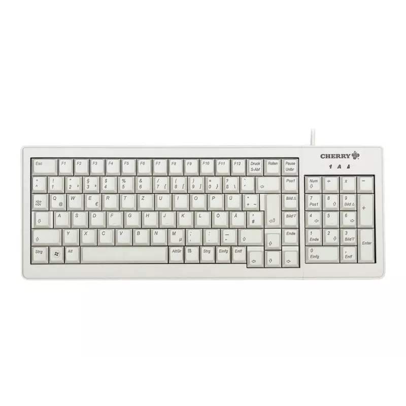 Klaviatūra CHERRY XS G84-5200LCMDE-0 Pilka QWERTZ