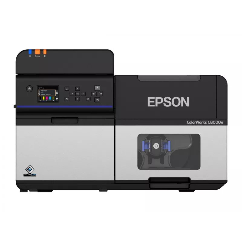 Epson ColorWorks C8000e (BK) etikečių spausdintuvas Rašalinis Spalvotas 600 x 1200 DPI 300 mm/sek Laidinis ir belaidis Ethernet LAN