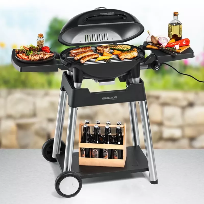 Rommelsbacher BBQ 4100/S grilis, juodas