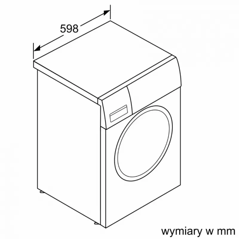 BOSCH WGG154ZSPL skalbyklė