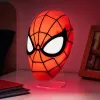 Stalinė lempa Paladone Spiderman Mask Light — teminio dizaino Žmogaus-voro kaukės lempa, maitinama per USB, LED, kompaktiška naktinė lempa