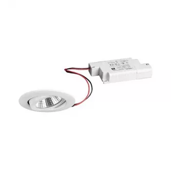 Brumberg 39363073 EB-Spotlight-Set BB03 apvalus baltas 830 fazinis 6W 230V pasukamas