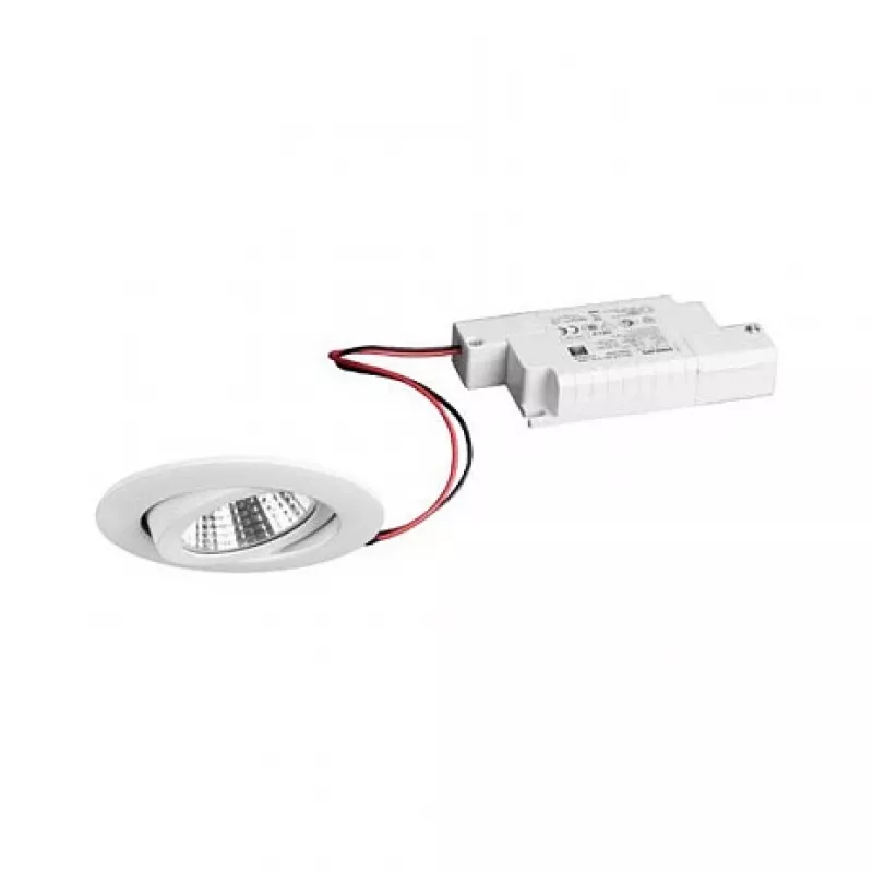 Brumberg 39363073 EB-Spotlight-Set BB03 apvalus baltas 830 fazinis 6W 230V pasukamas