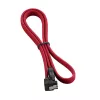 CableMod ModMesh - SATA kabelis - Serial ATA 150/300/600 - SATA (W) dešiniuoju kampu į SATA (W) - 60 cm - Raudona (CM-CAB-RSAT-N60KR-R)