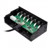 LogiLink USB 3.0 hub, 7 prievadų 5.25 vidinis, su greito įkrovimo prievadu - Hub - 6 x SuperSpeed USB 3.0 + 1 x SuperSpeed USB 3.0 (įkrovimui)