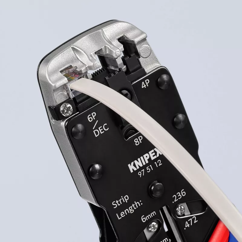 Kabelių užspaudimo įrankis Knipex 975112