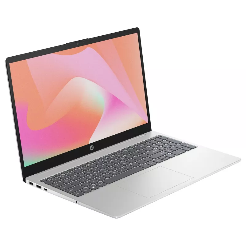 HP 15-fd0068ng CU5 120U/16GB/1TBSSD/FreeDOS sidabrinis - klaviatūros išdėstymas gali būti vokiškas