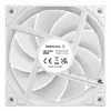 „DeepCool FD12 ARGB WH-3 in 1“ ventiliatorius, 12 cm, baltas, 3 vnt., maks. oro slėgis 2,56 mmH2O