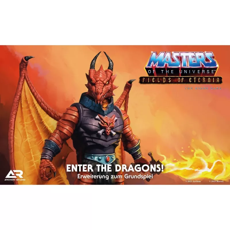 Masters of the Universe Fields of Eternia – Enter the Dragons, stalo žaidimo plėtra