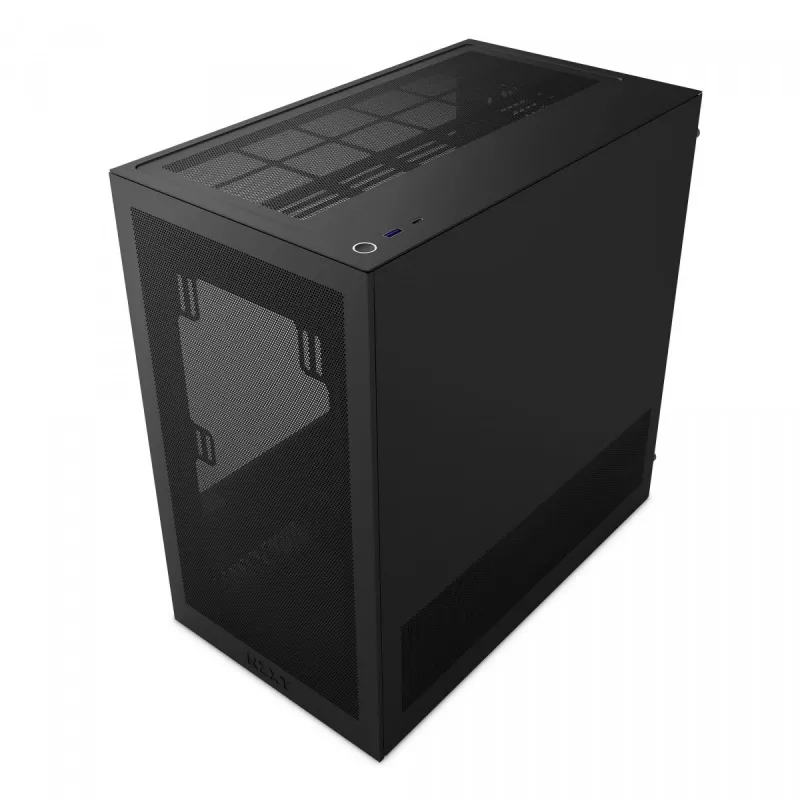 NZXT H3 Flow Micro ATX Oro Srauto Korpusas - Juodas