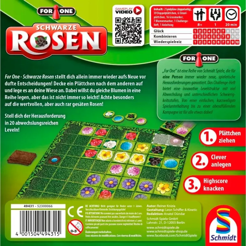 Schmidt Spiele 49431 stalo žaidimas 20 min.