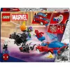 Lego Marvel 76279 Spider-Man lenktyninis automobilis ir Venom Green Goblin statomas rinkinys