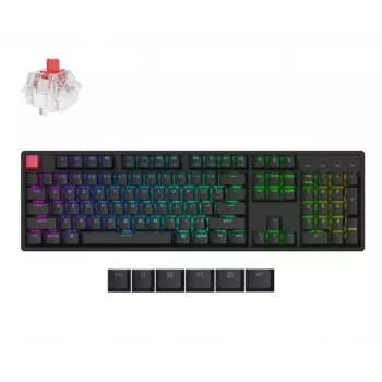 Mechaninė belaidė klaviatūra Keychron K10 RGB — Tenkeyless išdėstymas, RGB apšvietimas, Bluetooth / belaidis ryšys